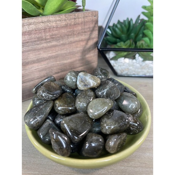 Labradorite Tumbled Stone Crystal Intuitively Chosen Large - Picture 1 of 7